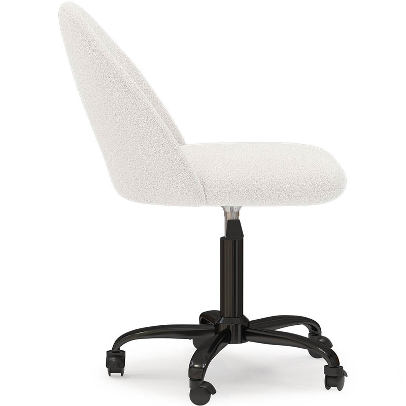 Upholstered Office Chair - Bouclé - Evelyne