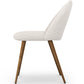 Dining Chair - Upholstered in Bouclé Fabric - Scandinavian - Evelyne