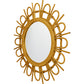 Specchio da parete - Design rotondo Boho Bali (60 cm) - Miu