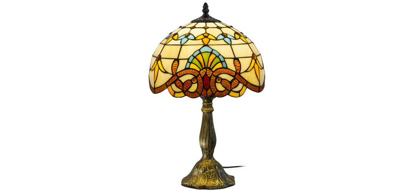 Lampe de Table Tiffany - Lampe de Salon - Vintage