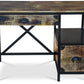 Wooden Desk with Drawers - Industrial Design - Nashville