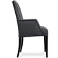 Silla de comedor Charlotte de estilo barroco - Terciopelo