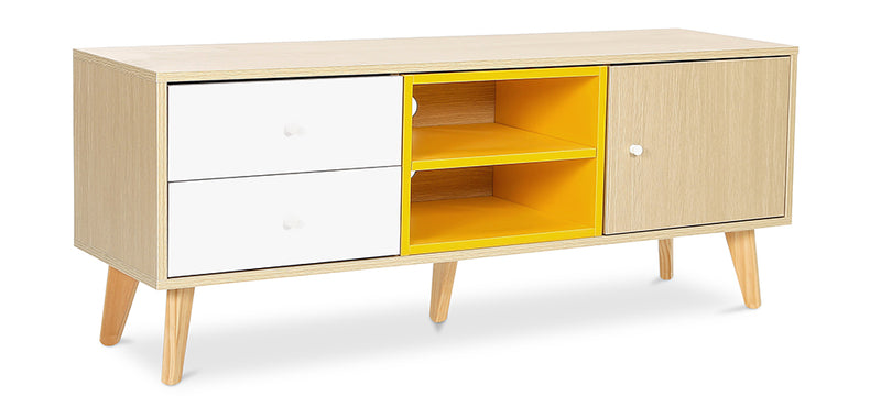 Wooden TV Stand - Scandinavian Design - Daven - gallery 3