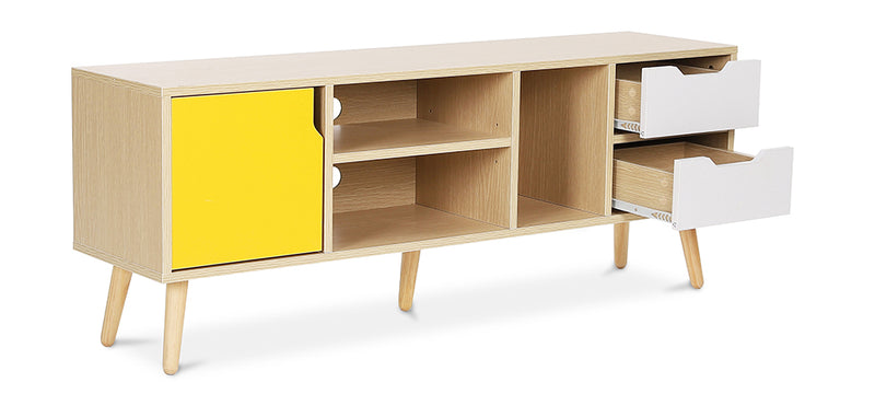Wooden TV Stand - Scandinavian Design - Aren - gallery 3