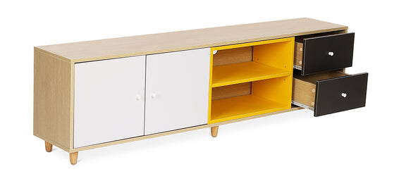 Wooden TV Stand - Scandinavian Design - Bena - gallery 3