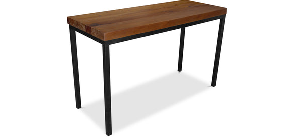Industrial bar table - 150cm - Wood and metal - gallery 3