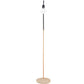 Lampa podłogowa z marmurową podstawą - lampa do salonu - Carlo