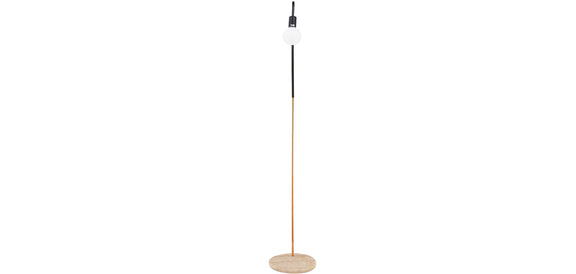 Carlo floor lamp - Metal and marble - gallery 2