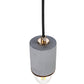 Lampe de plafond - Lampe suspendue - Métal et béton - Felippo