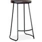Barstol - Industriell design - Tre og metall - 76 cm - Aiyana