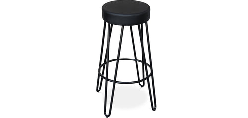 Taboret Okrągły - Design Industrialny - 80 cm - Elan