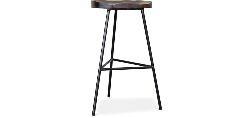 Barhocker - Industrielles Design - Holz und Metall - 73 cm - Kangee