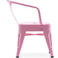 Child chair with armrests - Industrial design child chair - Steel - Stylix