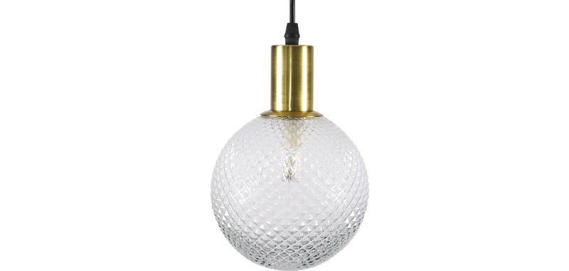 Lampe de plafond en boule de cristal - Lampe suspendue - Nellie
