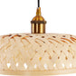 Lampe de plafond en bambou - Lampe suspendue de stile Boho Bali - Atria