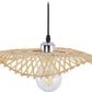 Lustre de plafond en bambou - Suspension de style Boho Bali - Noila