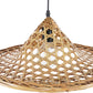 Lampa sufitowa z bambusa - Lampa wisząca w stylu Boho Bali - Flora
