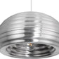Lampe de plafond - Lampe suspendue argentée - Spelunking