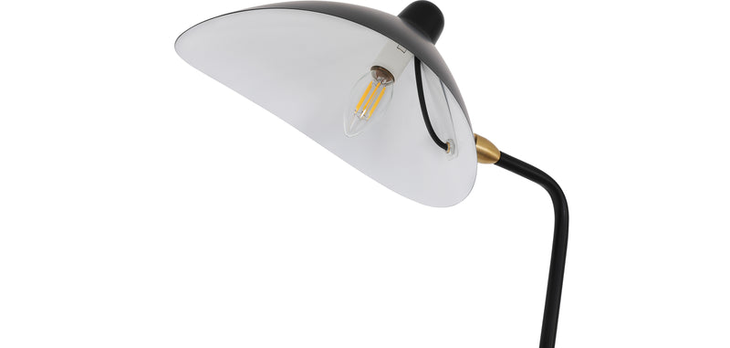 Lampadaire Noir - Lampe de Salon - Giorge