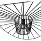 Lampa sufitowa - lampa wisząca design Pamela - 80cm - pionowa