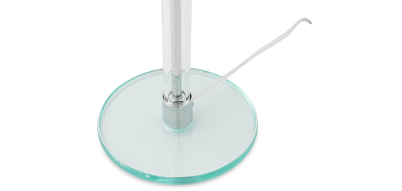 Nauhas Desk Lamp - Chrome Copper/Opal Glass - gallery 3