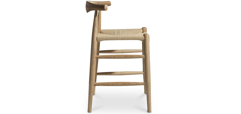 Tabouret en bois design Boho Bali - 65cm - Elb