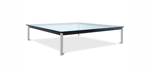 Table basse carrée - Verre - 70 cm - Kart