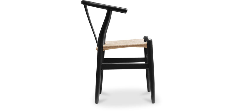 Lot de 2 chaises de salle à manger en bois - Style scandinave - Wish