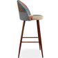 Tabouret Rembourré en Patchwork - Style Scandinave - Patty