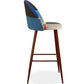 Tabouret Rembourré en Patchwork - Style Scandinave - Pixi