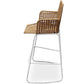 Taburett Design Boho Bali i Rattan - 75cm - Tale