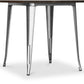 Square Dining Table - Industrial Design - Wood and Metal - Stylix - gallery 4