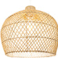 Lampe de plafond en rotin - Lampe suspendue de style Boho Bali - Mai