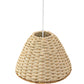 Lampe de plafond en rotin - Lampe suspendue de stile Boho Bali - Milo
