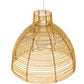 Lampe de plafond en rotin - Lampe suspendue de stile Boho Bali - Can