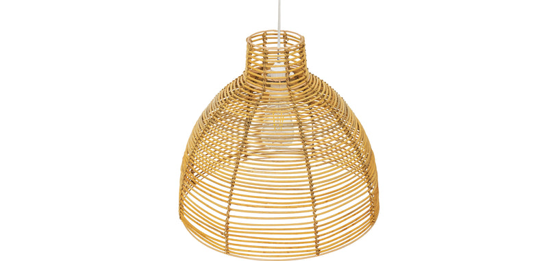 Lampe de plafond en rotin - Lampe suspendue de stile Boho Bali - Can