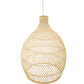 Lampe de plafond en rotin - Lampe suspendue au stile Boho Bali - Bay