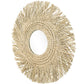 Wall Mirror - Round Boho Bali Design (60 cm) - May