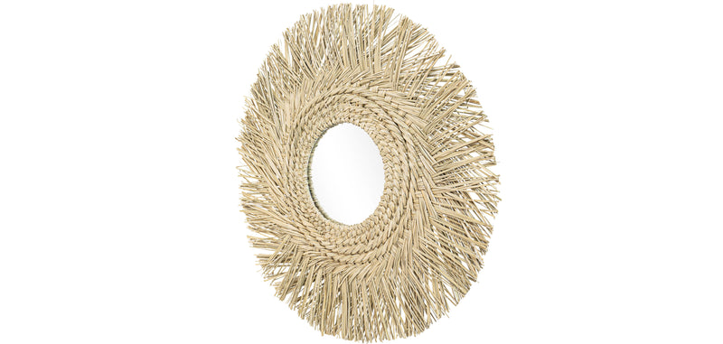 Miroir Mural - Design Rond Boho Bali (60 cm) - Mai