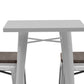 Pack Tabouret de Table & 2 Tabourets de Bar Design Industriel - Nouvelle Edition -Bistrot Stylix