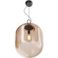 Lampe de plafond en cristal - Lampe suspendue design moyenne - Grau