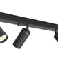 Spot sur Rail - Lampe 4 Spots Orientables - 90CM