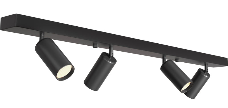Spot sur Rail - Lampe 4 Spots Orientables - 90CM