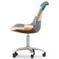 Chaise de Bureau Pivotante - Tissu Patchwork - Patty