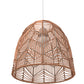 Lampa sufitowa z rattanu - Lampa wisząca w stylu Boho Bali - Bu
