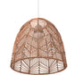 Hanging Lamp Boho Bali Style Natural Rattan -  Bu - gallery 5