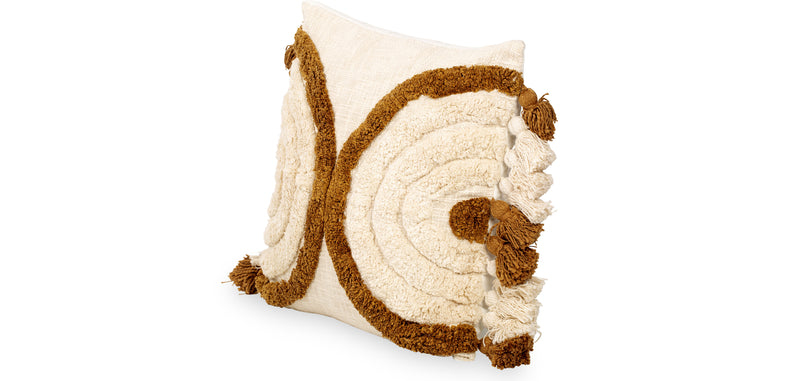 Coussin de style boho Bali - Housse et Rembourrage inclus - Edwyna