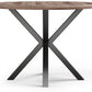 Round Dining Table - Industrial - Wood and Metal - Bayron - gallery 6