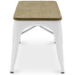 Bench - Industrial Design - Wood and Metal - Stylix