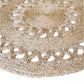 Round jute rug - Boho Bali - 120 CM - Ilya